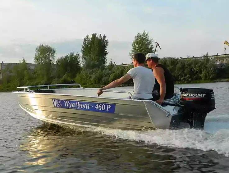 Алюминиевая лодка Wyatboat-460 P в Северске