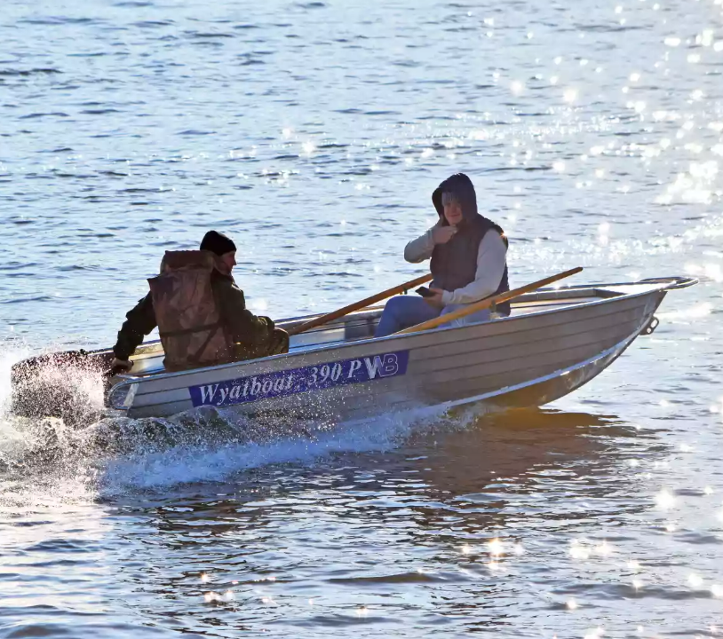 Алюминиевая лодка Wyatboat-390 P в Северске