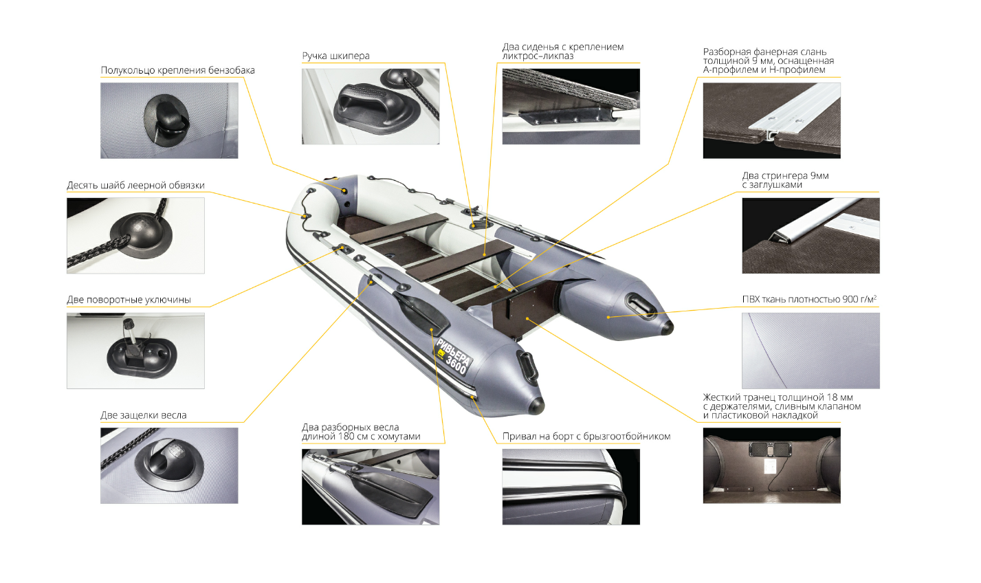 Лодка Ривьера Компакт 2900 СК в Северске