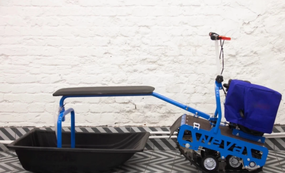 Мотобуксировщик НЕВА МС1-ZS (GB225) в Северске