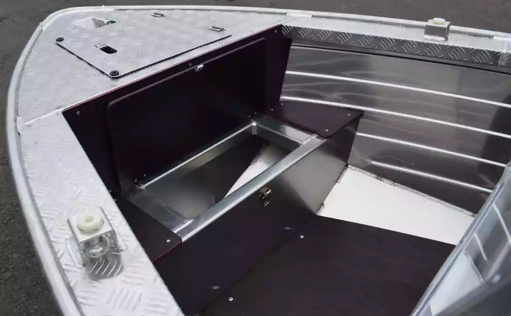 Алюминиевая лодка Wyatboat-390 DCM Увеличенный борт в Северске