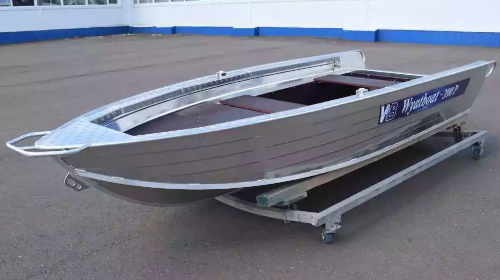 Алюминиевая лодка Wyatboat-390Р Fish в Северске