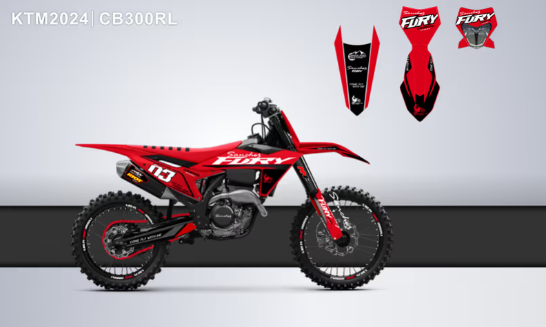 Кроссовый мотоцикл Sanchez Fury CB300RL в Северске