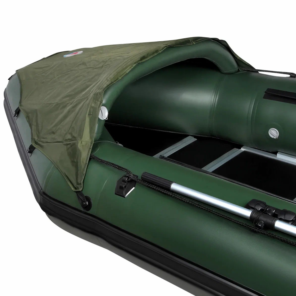 КОМПЛЕКТ НОСОВОГО ТЕНТА К ЛОДКЕ SMARINE SDP MAX 365-380 ЗЕЛЕНЫЙ в Северске