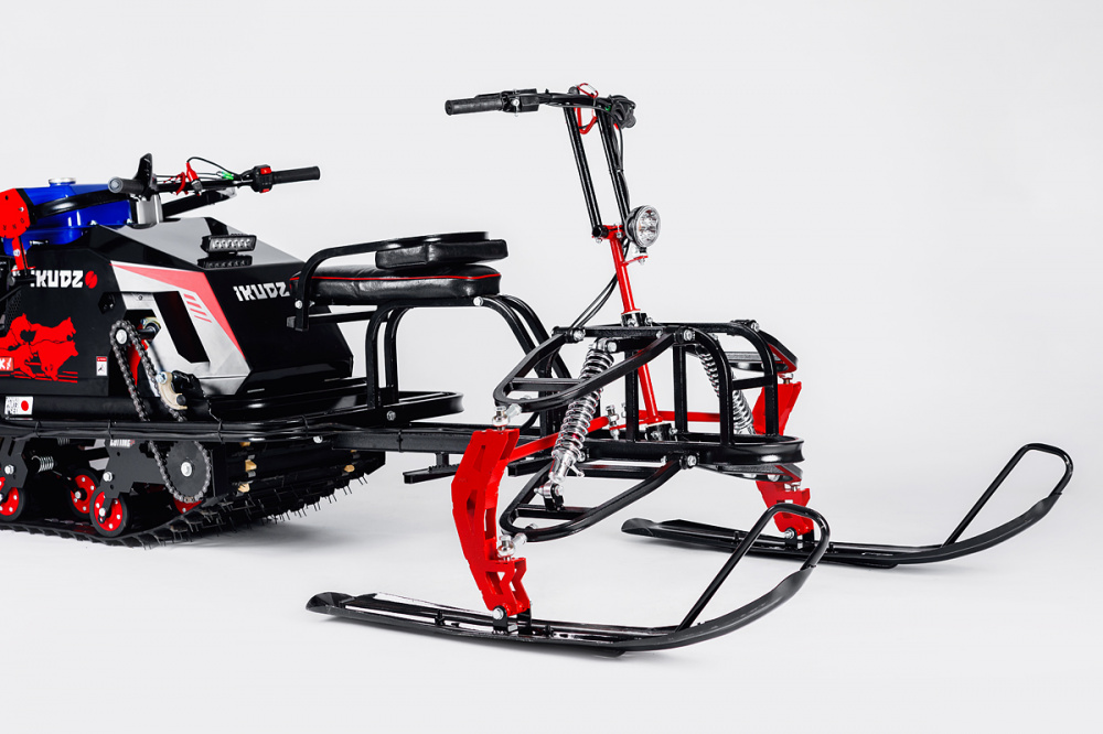 Лыжный модуль IKUDZO с подогревом ручек металлические лыжи в Северске