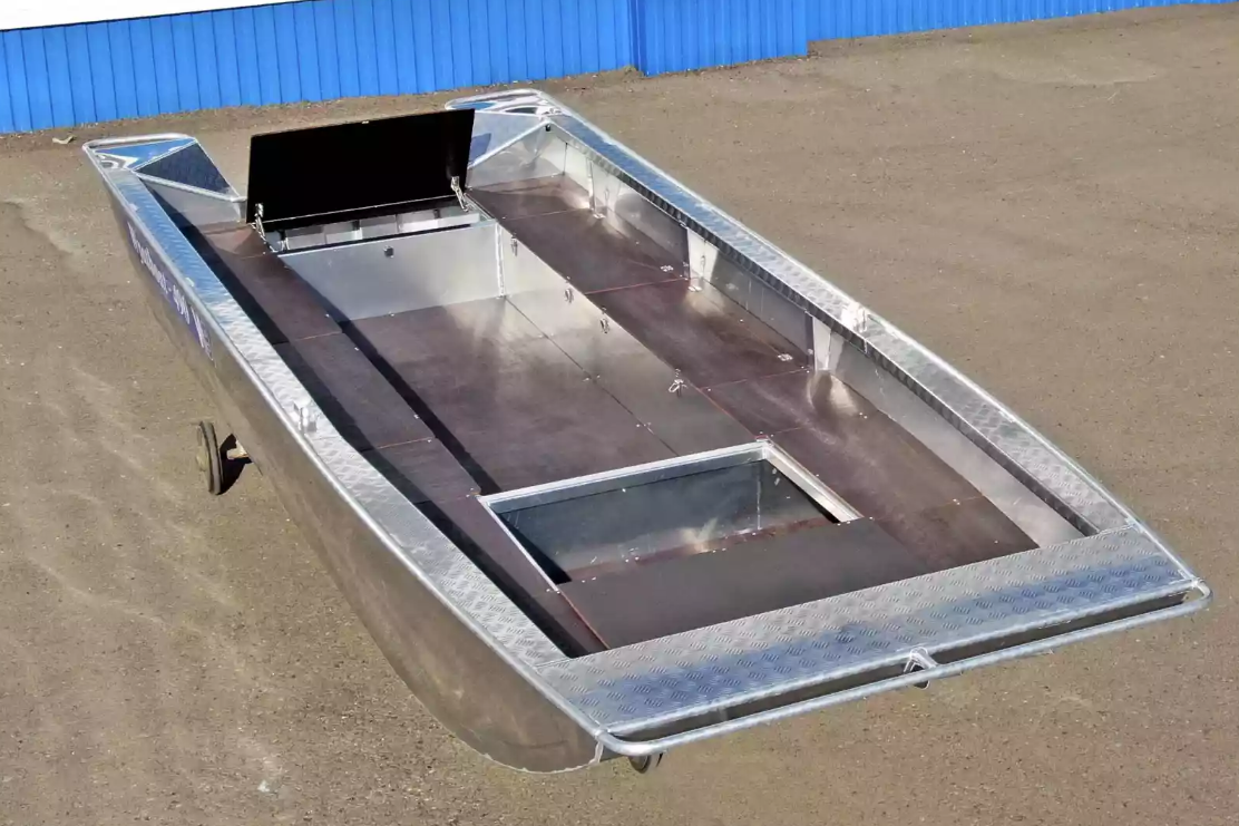 Алюминиевая лодка Wyatboat-490 Jonboat в Северске