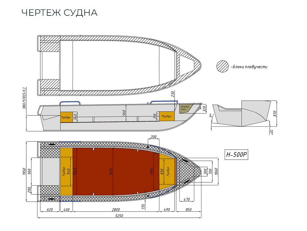 Алюминиевая лодка Неман-500 P в Северске