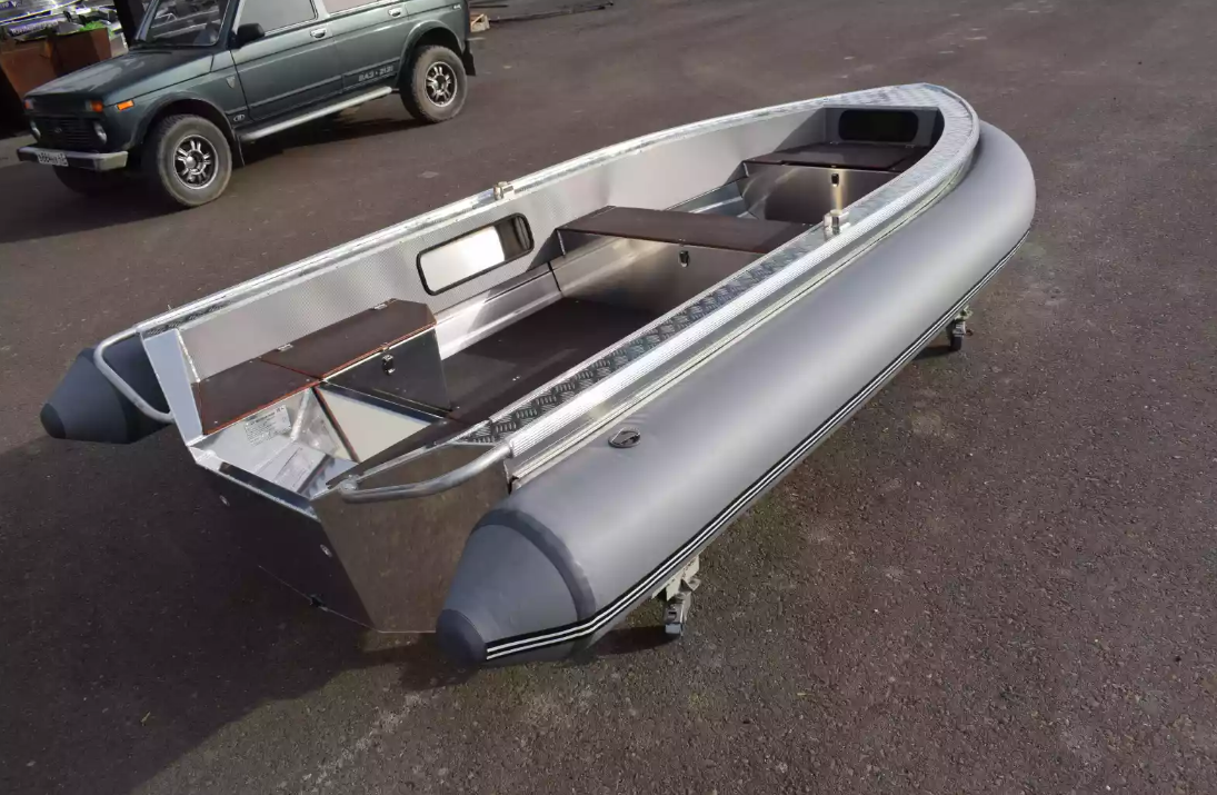 Алюминиевая лодка Wyatboat-370 в Северске