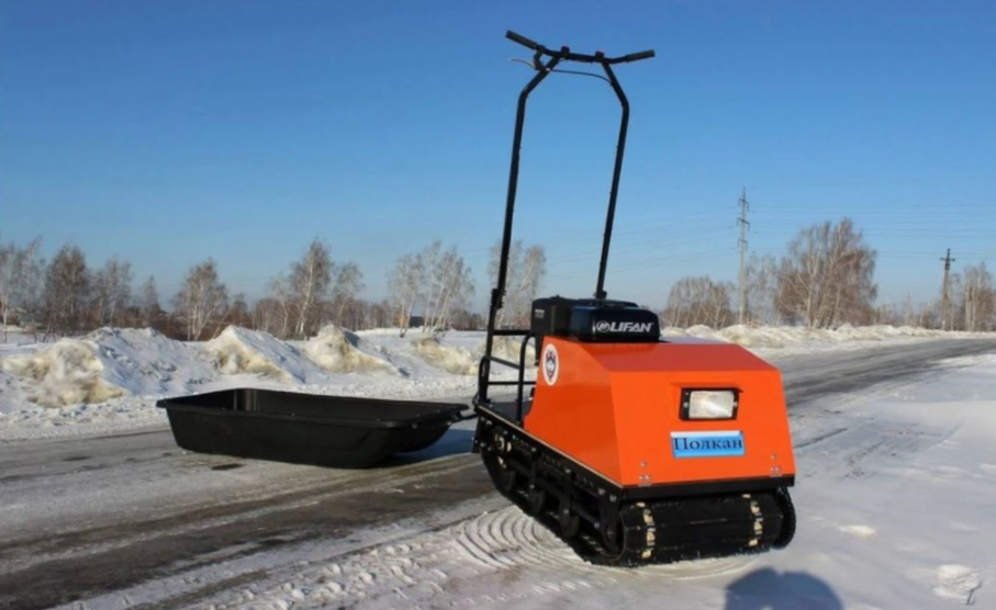 Мотобуксировщик Полкан 500К мини 9 л.с. в Северске