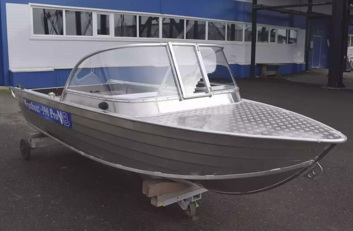 Алюминиевая лодка Wyatboat-390 Pro в Северске
