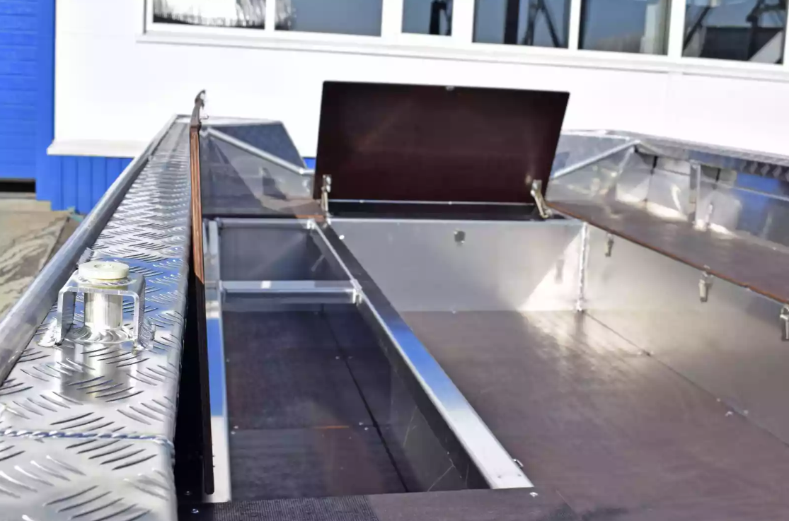 Алюминиевая лодка Wyatboat-490 Jonboat в Северске