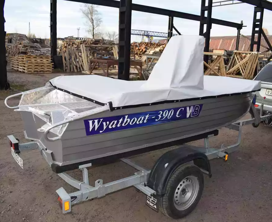 Алюминиевая лодка Wyatboat-390 C в Северске