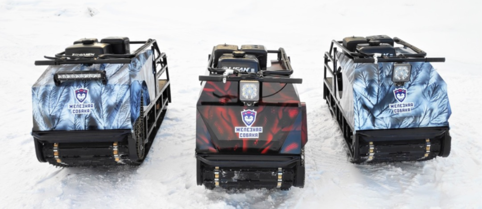 Мотобуксировщик Irondog (Железная собака) M500 20  Камуфляж Охотник в Северске