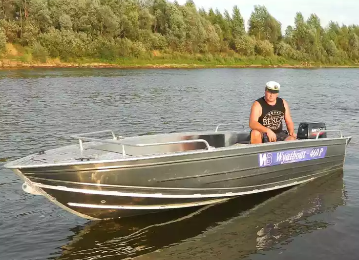Алюминиевая лодка Wyatboat-460 P в Северске