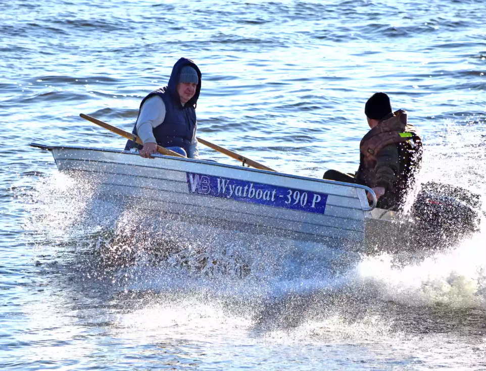 Алюминиевая лодка Wyatboat-390 P в Северске