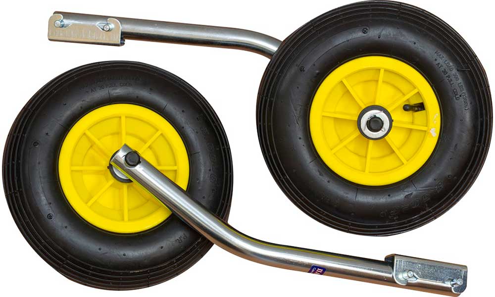 Транцевые колеса 330 мм модульные удлиненные в Северске