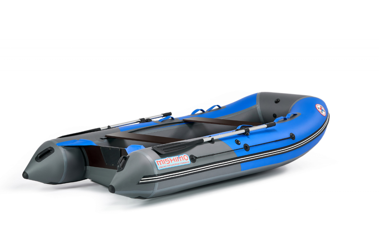 КОМПЛЕКТ ЛОДКА MISHIMO PRO 350 + ЛОДОЧНЫЙ МОТОР MARLIN MP 9.9 (15) AMHS PROLINE в Северске