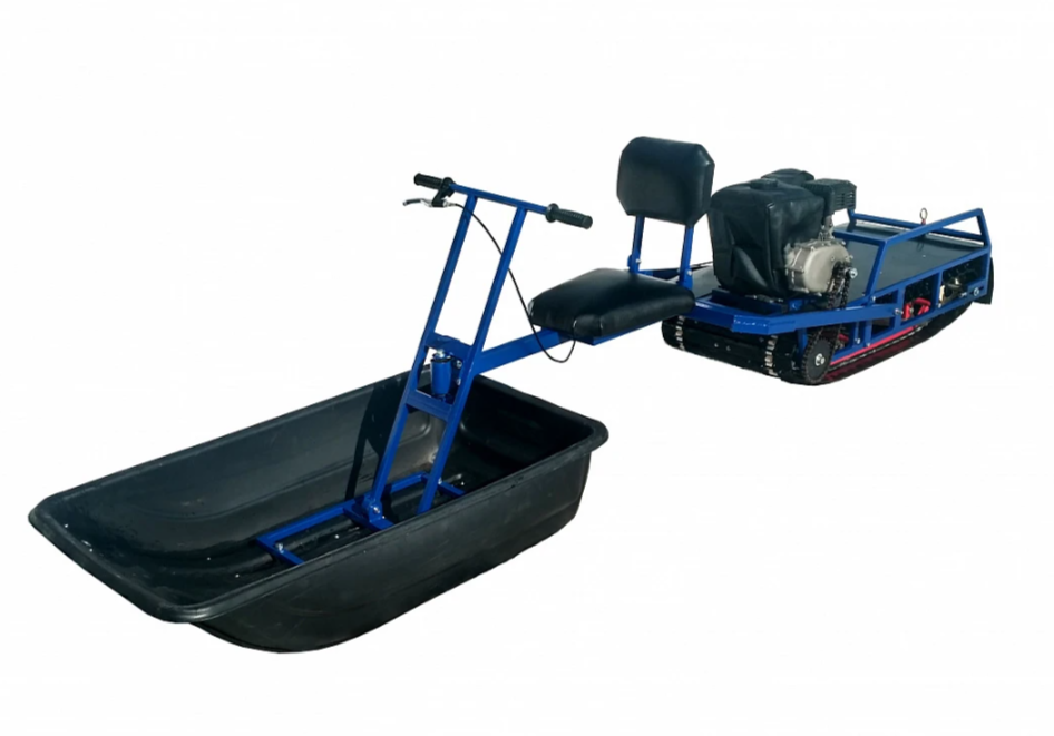 Мотобуксировщик толкач Альбатрос-XL8 с модулем. Без фары, тележки в Северске