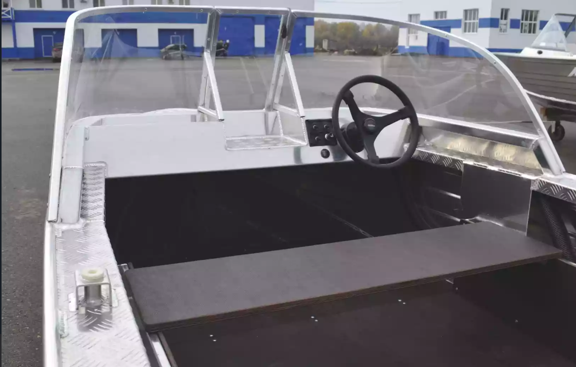 Алюминиевая лодка Wyatboat-390 Pro в Северске
