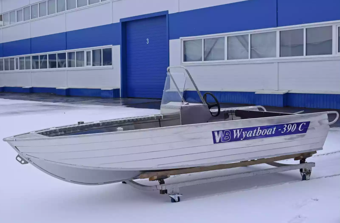 Алюминиевая лодка Wyatboat-390 C в Северске