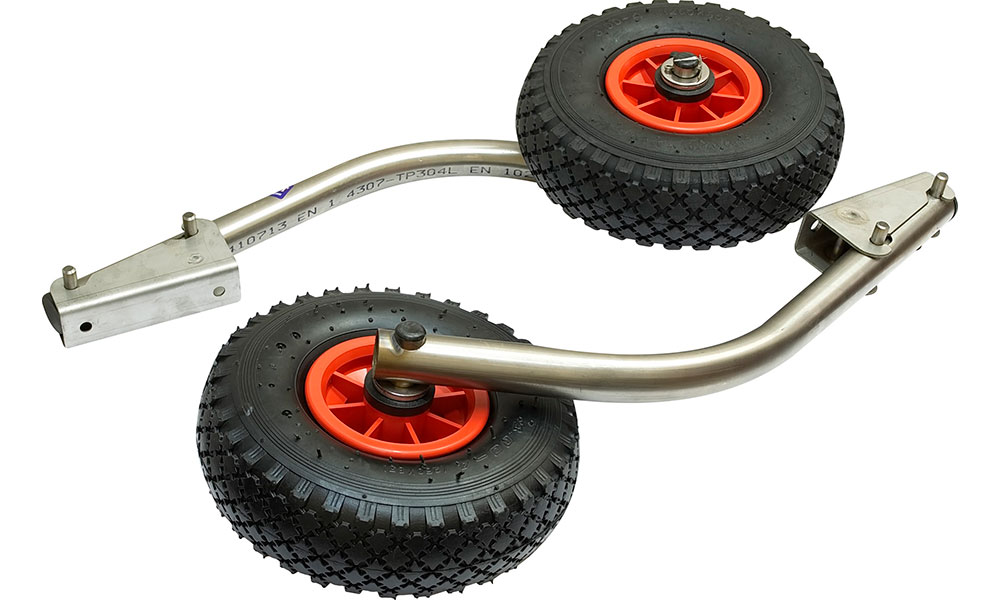 Транцевые колеса модульные для нднд из нержавеющей стали в Северске