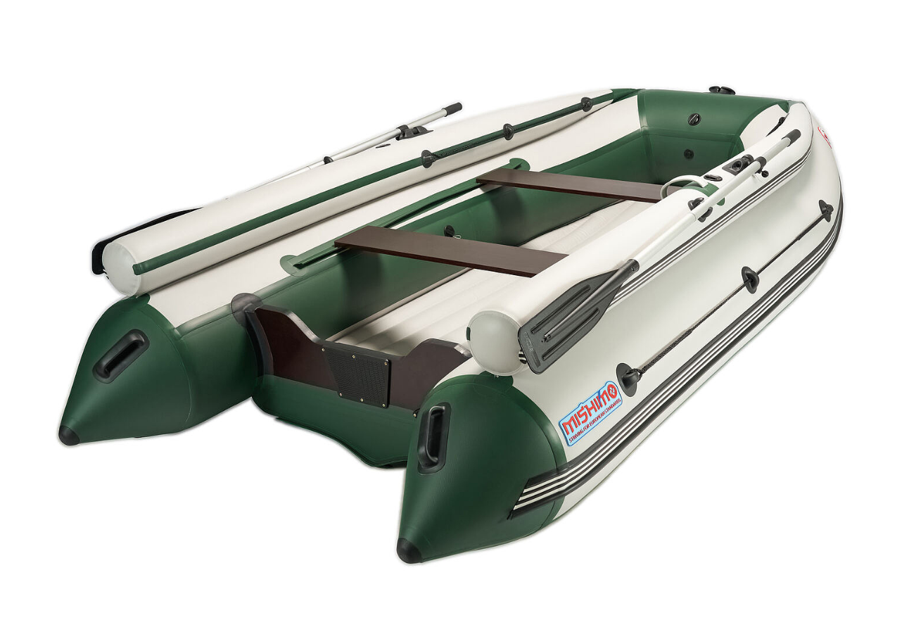 КОМПЛЕКТ ЛОДКА MISHIMO FAMILY LITE 370 + МОТОР MARLIN MP 9.9 AMHS PROLINE FORCE в Северске