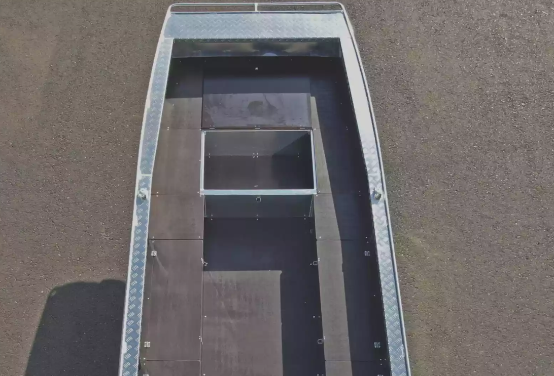 Алюминиевая лодка Wyatboat-490 Jonboat в Северске