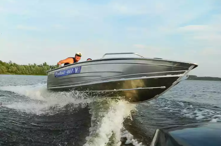 Алюминиевая лодка Wyatboat-460 P в Северске