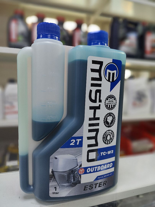 Масло MISHIMO 2T OUTBOARD (ESTER) полусинтетика 1 л в Северске