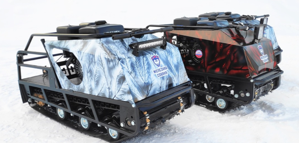 Мотобуксировщик Irondog (Железная собака) M500 20  Камуфляж Охотник в Северске