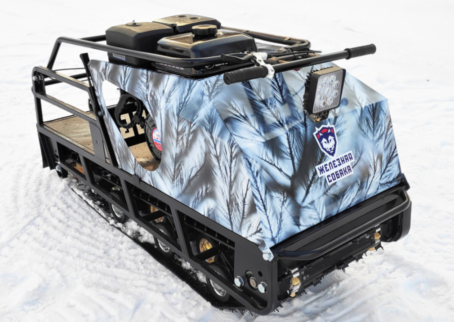 Мотобуксировщик Irondog (Железная собака) M500 20  Камуфляж Охотник в Северске