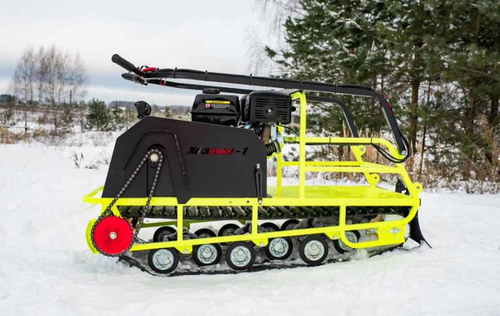 Мотобуксировщик Бурлак ХОЗЯИН-1 (капот металл) в Северске