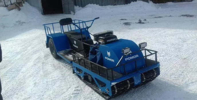 Мотобуксировщик POMOR X-2 K20 в Северске