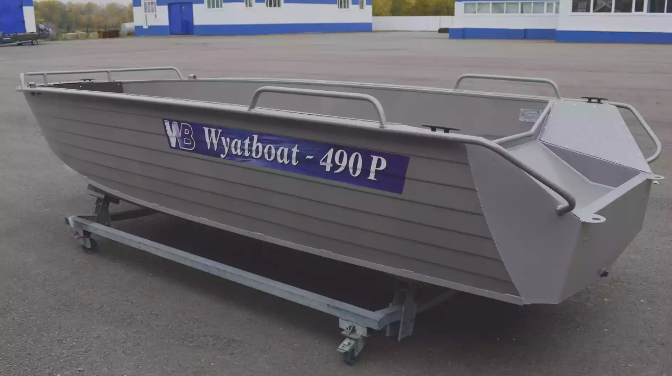 Алюминиевая лодка Wyatboat-490 P в Северске