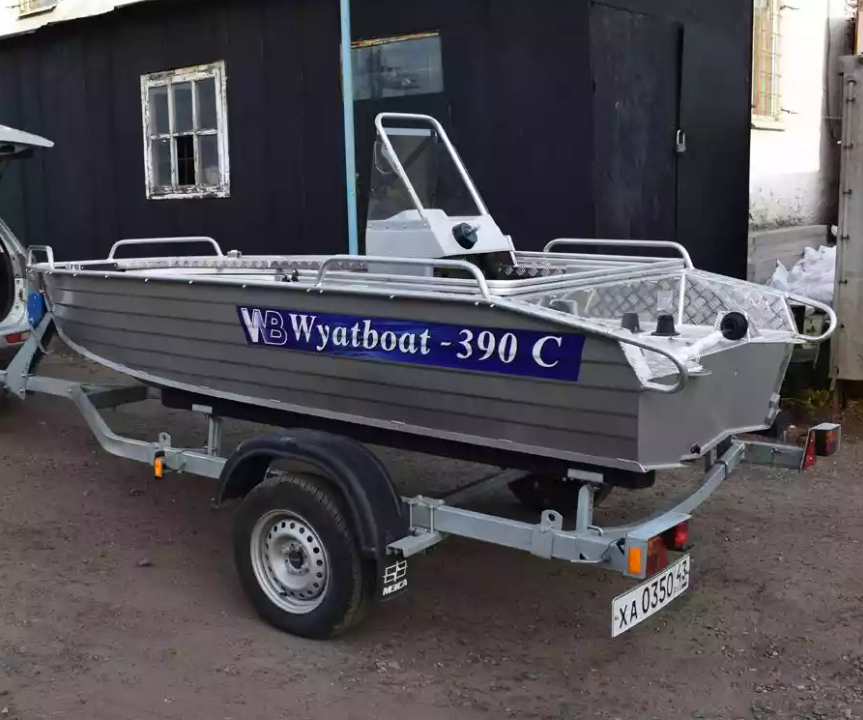 Алюминиевая лодка Wyatboat-390 C в Северске