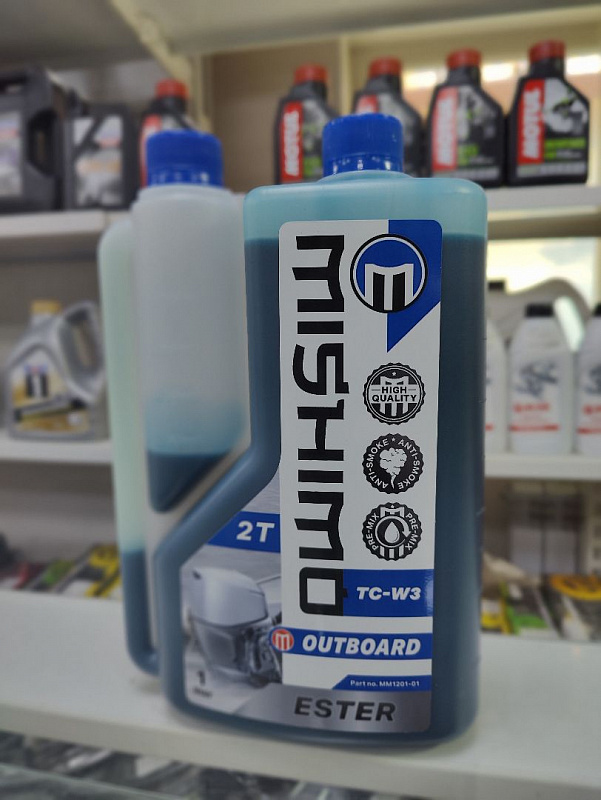 Масло MISHIMO 2T OUTBOARD (ESTER) полусинтетика 1 л в Северске