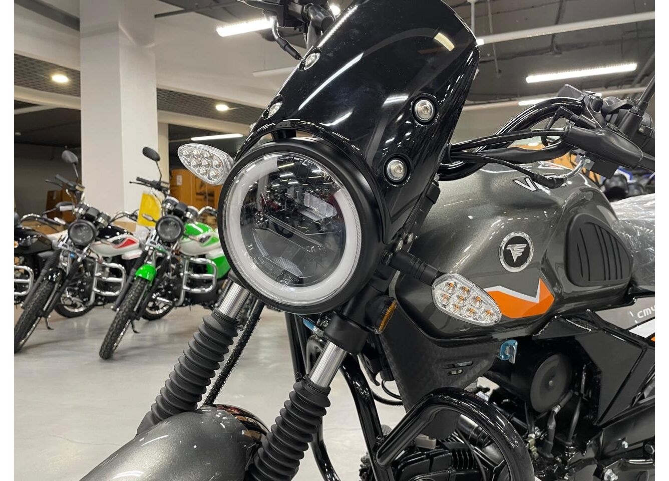 Мопед VMC NOVA 49сс (125сс) Led Full, дисковый тормоз, RKB RATO с баланс. валом, сигнализация в Северске