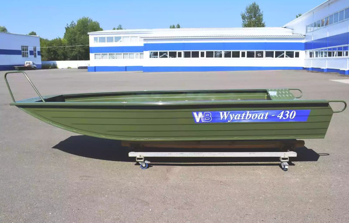 Алюминиевая лодка  Wyatboat-430 Master Fish в Северске