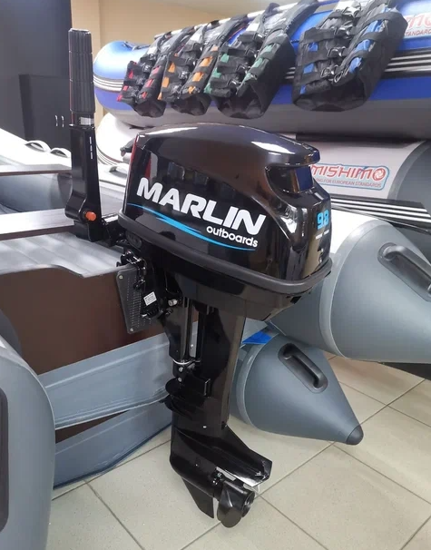 КОМПЛЕКТ ЛОДКА MISHIMO LITE 350 + МОТОР 9,8 Л.С. в Северске