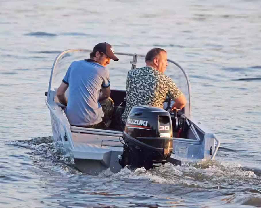 Алюминиевая лодка Wyatboat-390 DCM в Северске