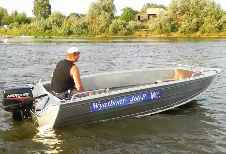 Алюминиевая лодка Wyatboat-460 P в Северске