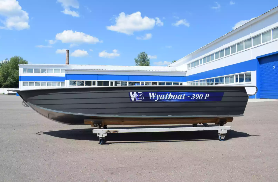 Алюминиевая лодка Wyatboat-390Р Fish в Северске