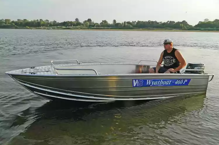 Алюминиевая лодка Wyatboat-460 P в Северске