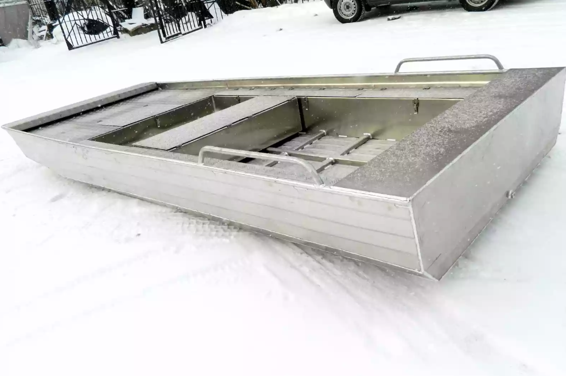 Алюминиевая лодка Wyatboat-390 Jonboat в Северске
