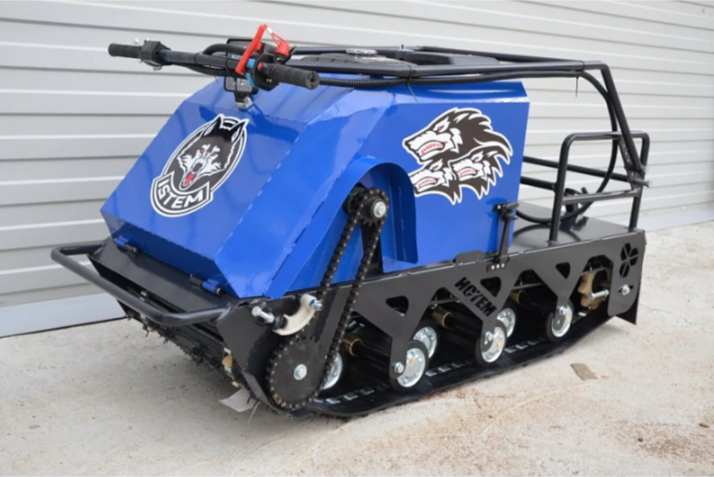 Мотобуксировщик ИСТЕМ 17 в Северске