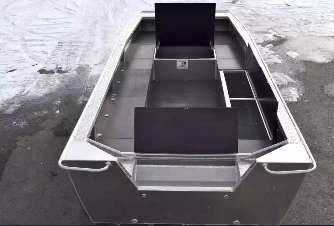 Алюминиевая лодка Wyatboat-490 Jonboat в Северске