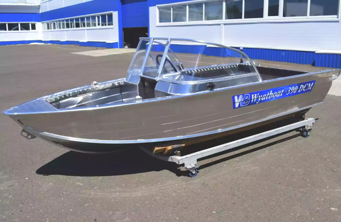 Алюминиевая лодка Wyatboat-390 DCM в Северске