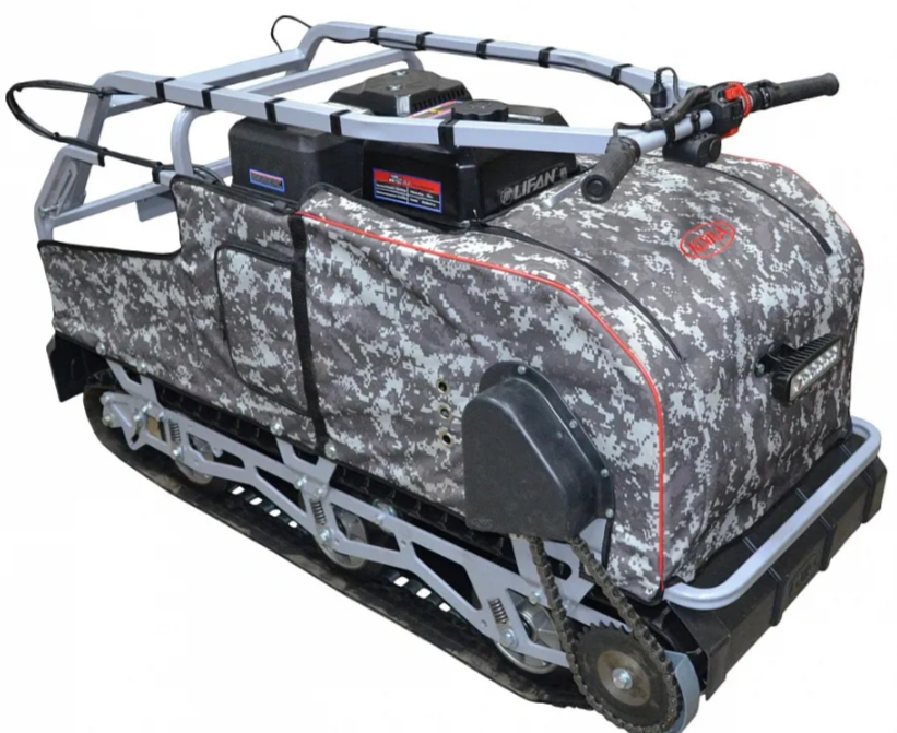 Мотобуксировщик "Богатырь" 15E в Северске