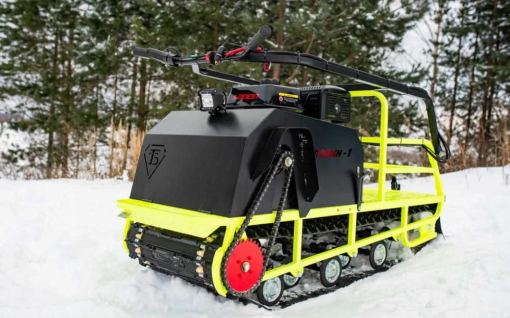 Мотобуксировщик Бурлак ХОЗЯИН-1 (капот металл) в Северске