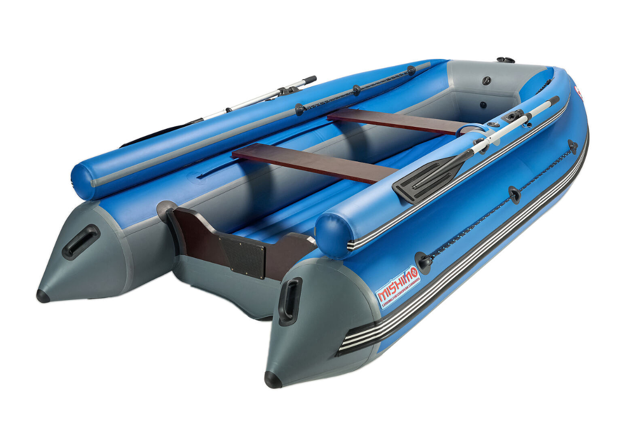 КОМПЛЕКТ ЛОДКА MISHIMO FAMILY LITE 370 + МОТОР MARLIN MP 9.9 AMHS PROLINE FORCE в Северске